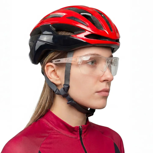 Okulary rowerowe ochronne transparentne | Digishots