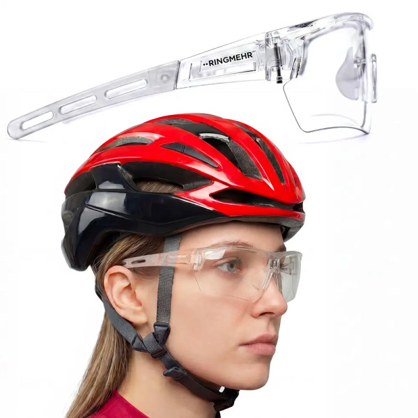 Okulary rowerowe ochronne transparentne | Digishots