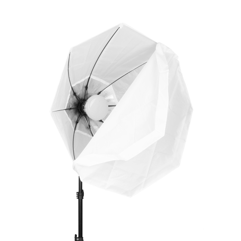 Lampa Chrome Lantern 60cm 85W do studia foto