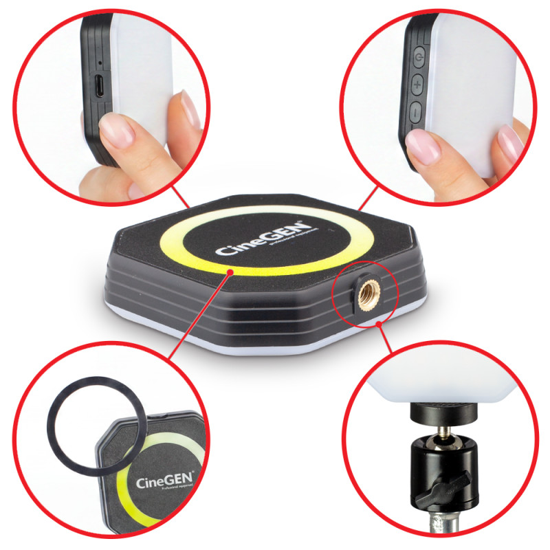 Lampa led do smartfona