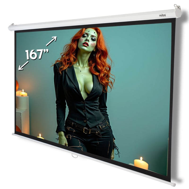 Maxwell™ Electric Projection Screen 300x300 cm