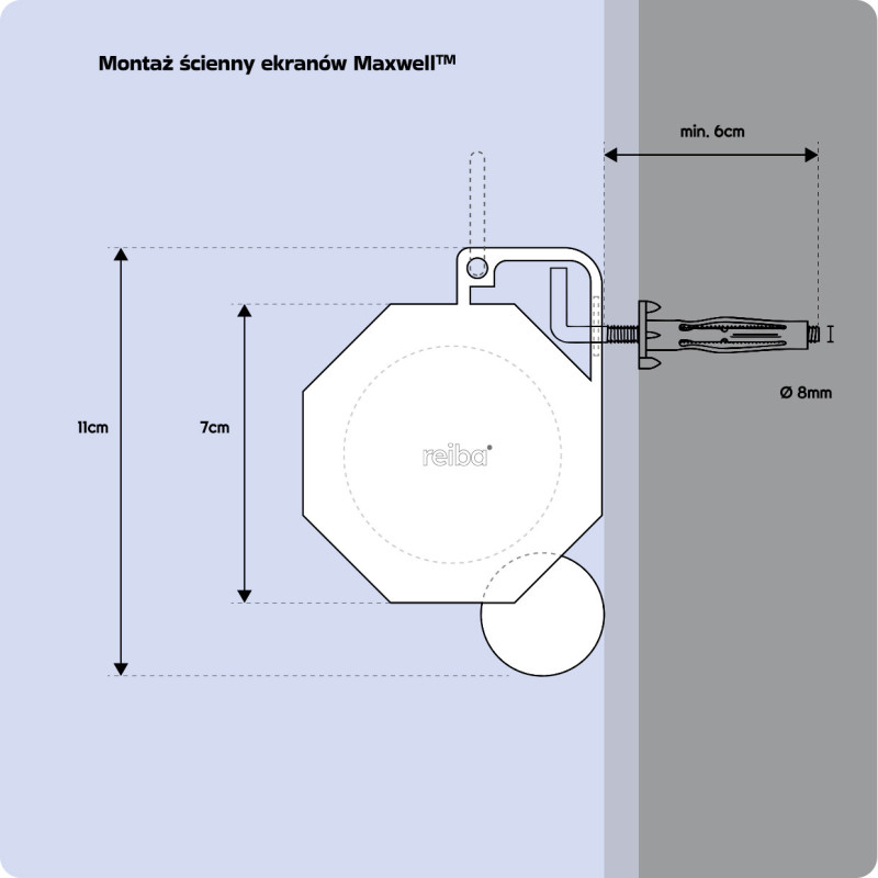 Maxwell™ Electric Projection Screen 300x300 cm