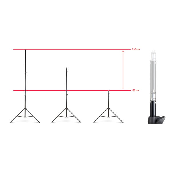 Zestaw z białym tłem 2x lampa panelowa LED 160