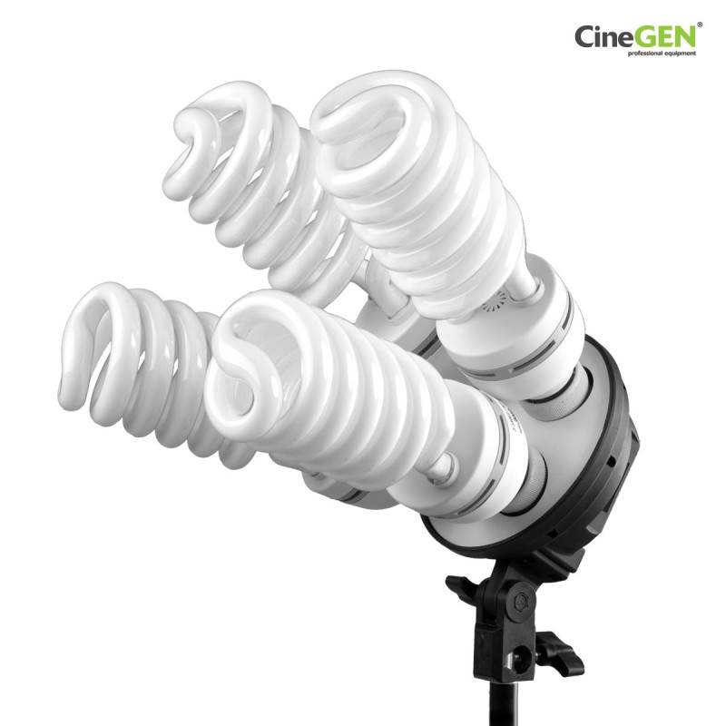 Zestaw DELUXStudio GreenScreen 8x65W 40x40cm