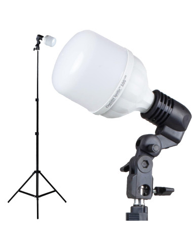 Ecliptic™ studyjna lampa 100 LED z parasolką 110cm