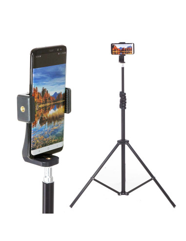 Statyw oświetleniowy z uchwytem 360° do smartfona