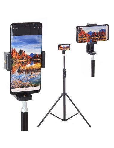 Statyw oświetleniowy z uchwytem 360° do smartfona
