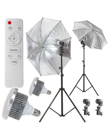 Zestaw 2 lamp VistaDuo™ 110cm 50W LED z pilotem