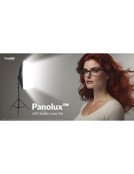 Panolux™ Lampa SOFTBOX 50x70 125W LED