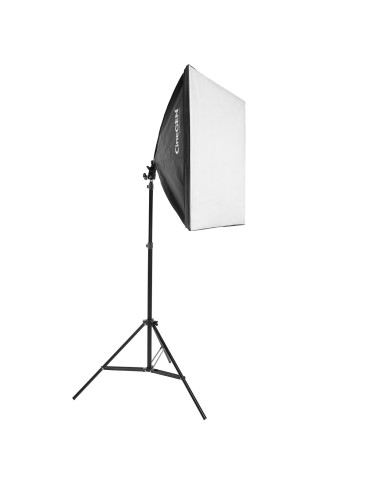 ReLed™ Zestaw Oświetleniowy LED z Softboxem 50x50