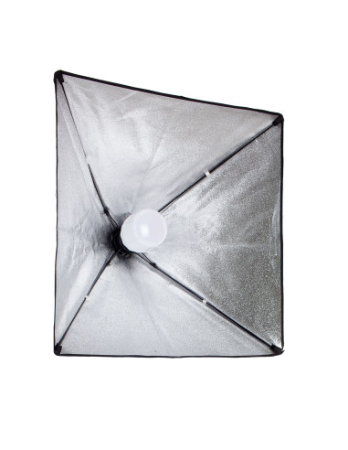 ReLed™ Zestaw Oświetleniowy LED z Softboxem 50x50