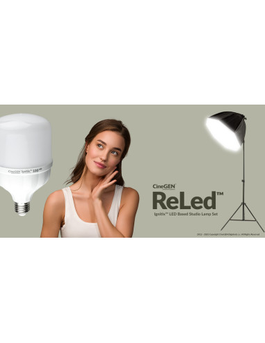 ReLed™ Zestaw Oświetleniowy LED z Softboxem Octa90