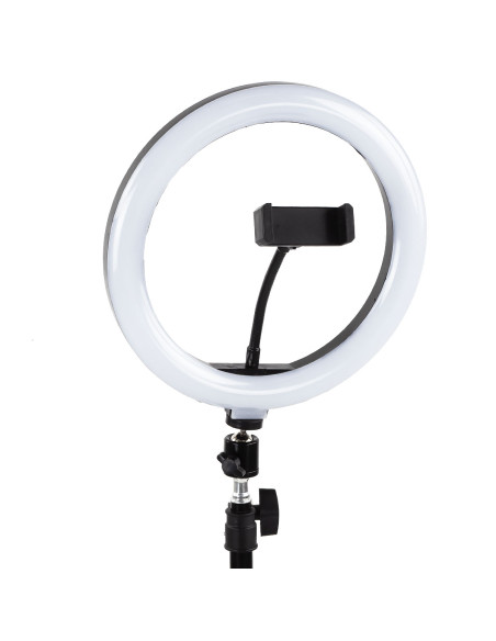 Lampa Ring Light pilot statyw 210 cm 60W USB