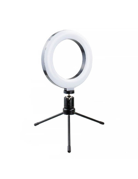 Lampa Ring Light pilot statyw głowica kulowa