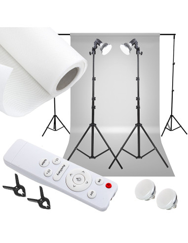 Zestaw z tłem Stage™ 2x LED 85W/170W