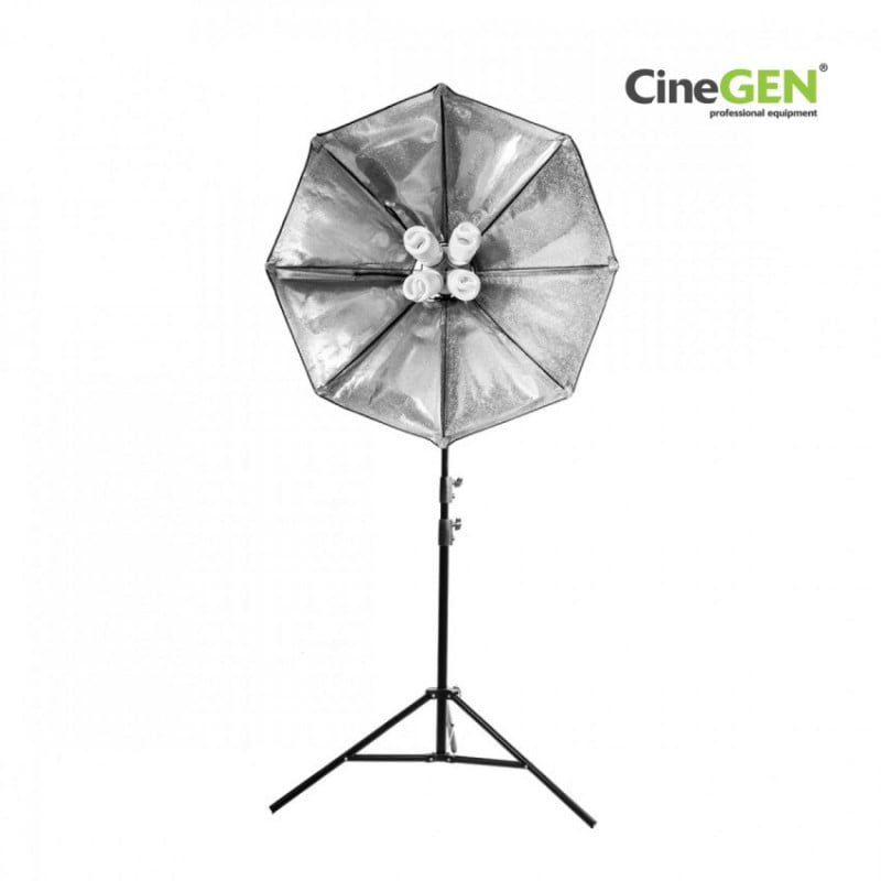 Zestaw octa 80 4x85W softbox + statyw i torba