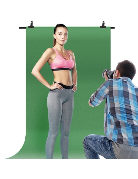 Zestaw SympleXstudio GreenScreen 2x85W 40x60