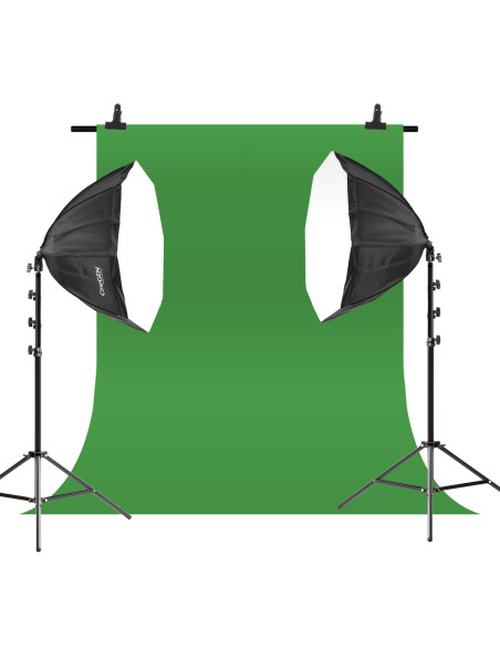 Zestaw SympleXstudio GreenScreen 2x65W octa 60