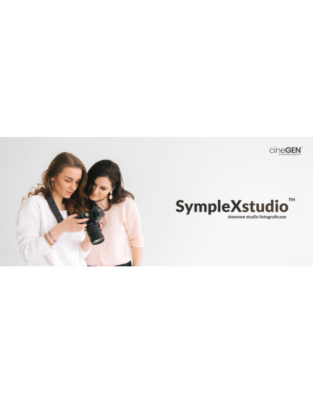 Zestaw SympleXstudio GreenScreen 2x125W octa 90