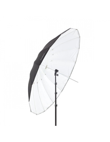Parasolka biała / CZARNA 152cm  fiberglass