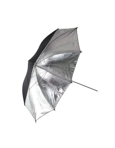 Parasolka jednowarstwowa, reflektor srebrny 110cm 