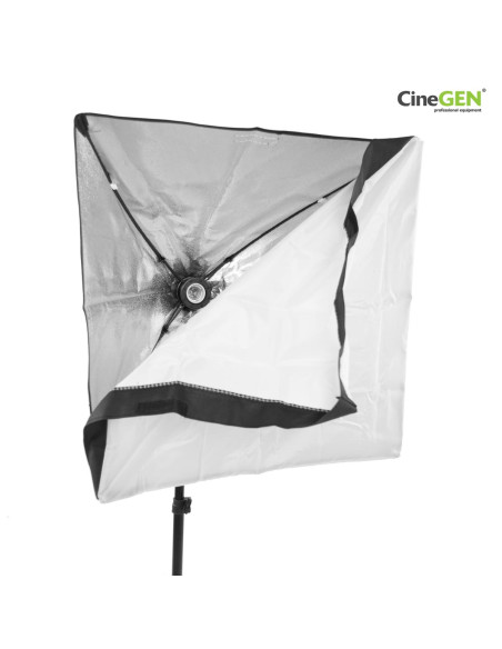 2x lampa SOFTBOX 40x40 65W 802