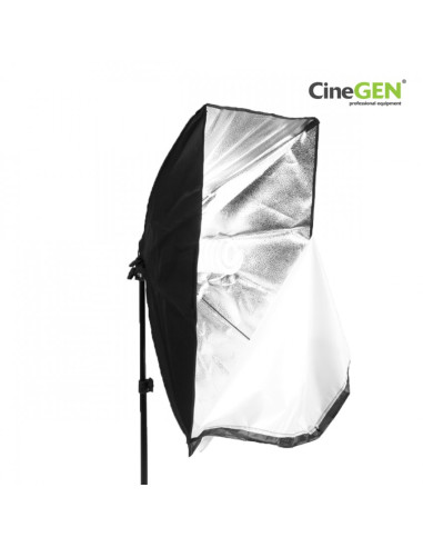 2x lampa SOFTBOX 50x70 125W 801