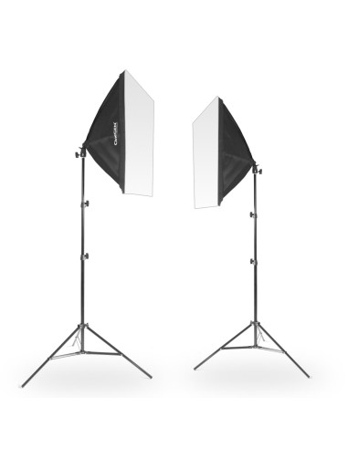 Zestaw 2 lamp SOFTBOX 50x50 100W LED