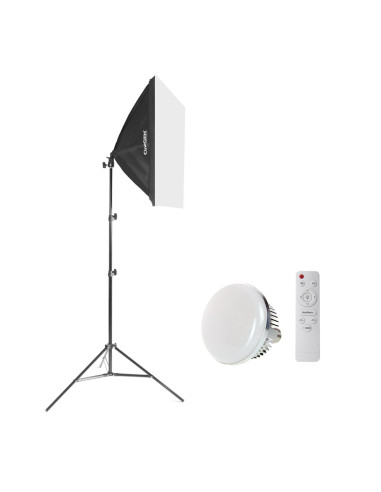 Zestaw 2 lamp SOFTBOX 50x50 100W LED