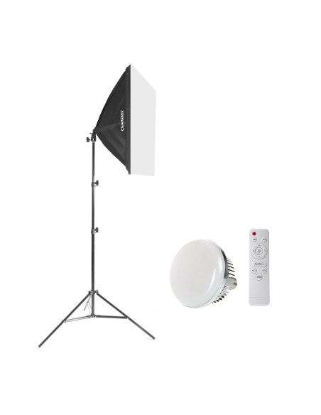 Zestaw 2 lamp SOFTBOX 50x70 100W LED