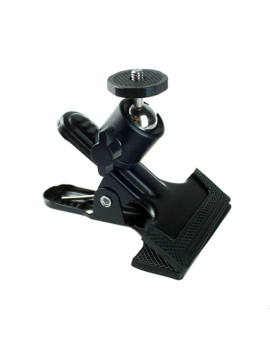 Wielofunkcyjny uchwyt, klips żabka z głowicą kulow