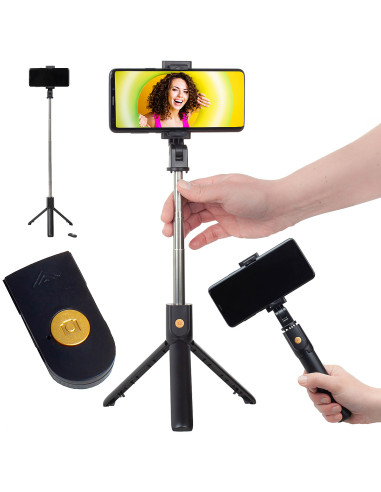 Mini statyw Sefie-Stick K07 z Bluetooth