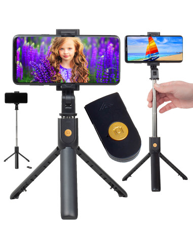 Mini statyw Sefie-Stick K07 z Bluetooth