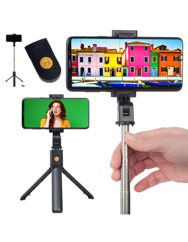 Mini statyw Sefie-Stick K07 z Bluetooth