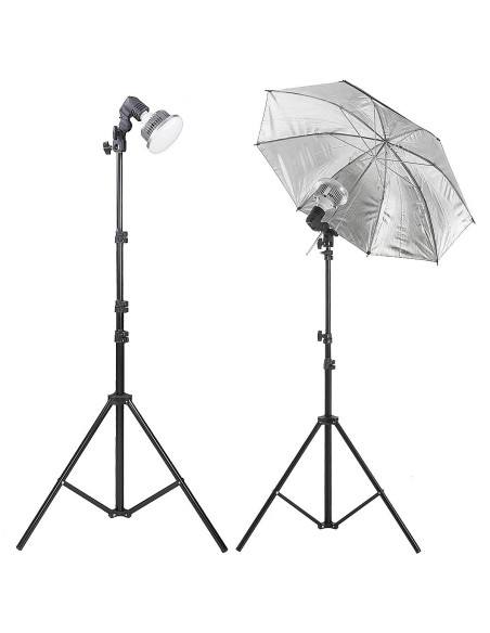 Zestaw Academy™ GreenScreen 2xLED 50W Silver 84cm