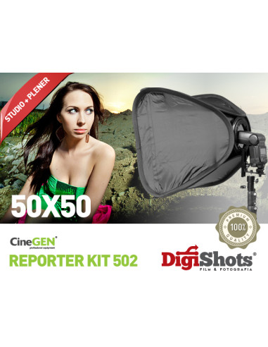 ReporterKit 502 - softbox ze statywem