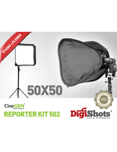 ReporterKit 502 - softbox ze statywem