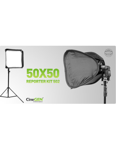 ReporterKit 502 - softbox ze statywem