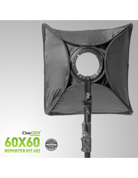 ReporterKit 602 - softbox ze statywem