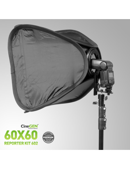 ReporterKit 602 - softbox ze statywem