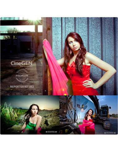 ReporterKit 802 - softbox ze statywem