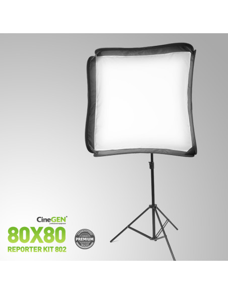 ReporterKit 802 - softbox ze statywem