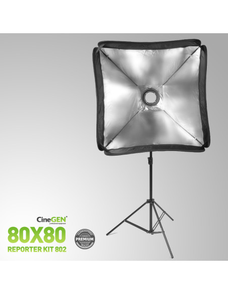 ReporterKit 802 - softbox ze statywem