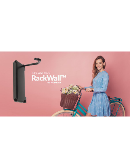 RackWall™ kompaktowy uchwyt ścienny do roweru