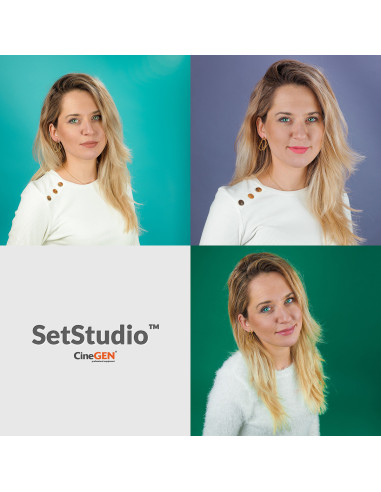 SetStudio™ zestaw 2x 80x120 10x65W