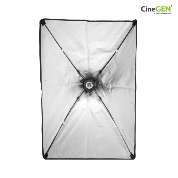 Lampa fotograficzna softbox 50x70 125W + statyw