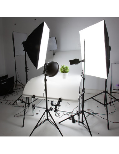 Statyw imadło z obrotowym uchwyt do telefonu