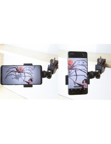 Statyw imadło z obrotowym uchwyt do telefonu
