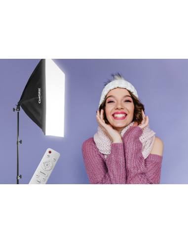 Lampa SOFTBOX 40x60 150W/300W LED 802