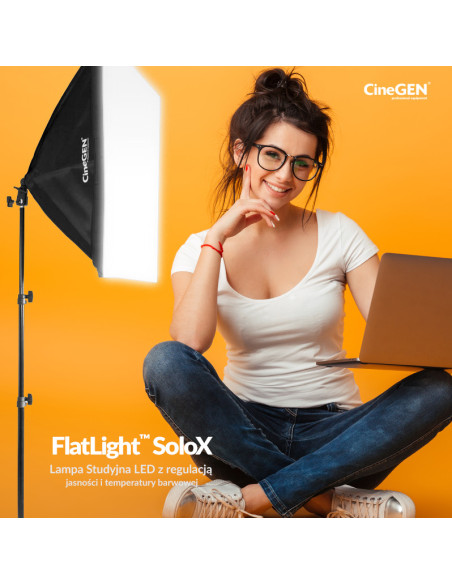 Lampa SOFTBOX 40x60 50W/100W LED 802